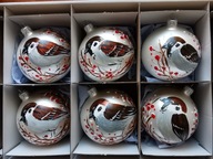 Bombki z wizerunkami ptaków - MAZUREK.