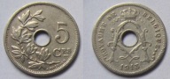 Belgia 5 cent 1913 ces