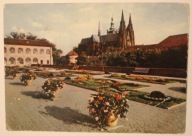 Praha. Terasa u jizdarny, PRAGA, CZECHY - CZECHOSŁOWACJA, CZYSTA