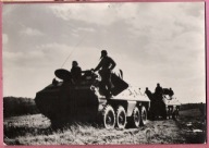Pocztówka 1968, wojsko, militaria, transporter opancerzony