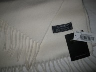 LOCHMERE szal 100% CASHMERE kolor KREMOWY (NOWY z metką)