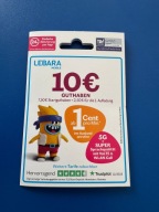 Lebara DE +49 niemiecki Starter SIM Card PrePaid