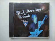RICK DERRINGER & FRIENDS - LIVE ON THE KING BISCUIT FLOWER HOUR CD T