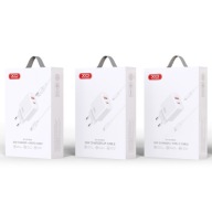 ZESTAW SZYBKA ŁADOWARKA SIECIOWA USB TYPE-C + KABEL TYPE C PD20W 3000mA