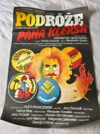 Oryginalny Plakat Kinowy PODRÓŻE PANA KLEKSA Jakub Erol 1985r