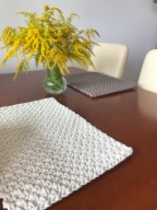 MAMAJASTUDIO Podkładka na stół,pod talerz mech, 5mm.30x40cm