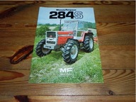 Massey Ferguson MF 284S traktor ciągnik 1981 prospekt