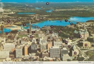 KANADA - OTTAWA - Z LOTU PTAKA