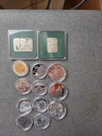 Kompletny zestaw monet kolekcjonerskich 2006 r stan menniczy+ 7 Folderów