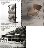 Chorwacja 2018 Znaczki 1350-2 ** architektura współczesna design