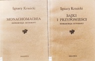 Monachomachia, Bajki i przypowieści, reprodukcja autografu Ignacy Krasicki