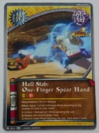 Karta Naruto CCG Jutsu Hell Stab: One-Finger Spear Hand - J-1013