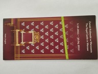 WARSZAWA - MAP/INFO - TEN PRZEDMIOT - 13.09