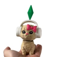 Figurka Tańczący Kot SimsCat TikTok – Druk 3D Kiwająca Głowa