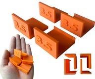 Dystanse do regulacji frontów szafek 3.5mm x4szt