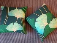 Poduszki Dekoracyjne Komplet 2 Sztuki Bawełna