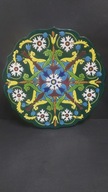 Duża ceramiczna ozdobna patera Hiszpania design
