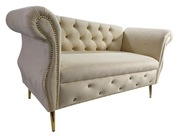 Sofa kanapa glamour dwuosobowa -100 kolorów
