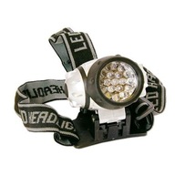 Latarka Czołowa z 4 Funkcjami Światła – Arcas 19 lampek LED
