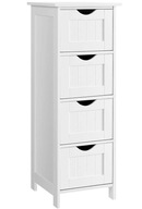 Szafka łazienkowa Songmics biała