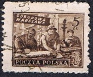 1950 Polska fi 513 - Wydanie na odbudowę Warszawy