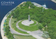 Pocztówka - GDAŃSK - Westerplatte, Pomnik Obrońców Wybrzeża