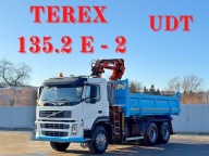 VOLVO FM 380 * WYWROTKA 5,10m + ATLAS TEREX 135.2ME - A2 + PILOT * STAN BDB