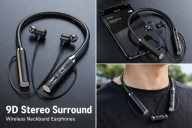 Słuchawki bezprzewodowe douszne 9d