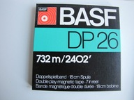 BASF TAŚMA MAGNETOFONOWA SZPULOWA DP26