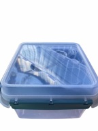 LUNCHBOX POJEMNIK NA ŚNIADANIE SZTUĆCE 2,25L TONTARELLI NIEBIESKI JAKOŚĆ