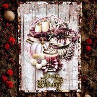 kartka okolicznościowa handmade Urodziny