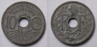 Francja 10 centimes 1941