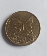 POLSKA MONETA 2 ZŁ PAŹ KRÓLOWEJ 2001 ROK ZWIERZĘTA ŚWIATA ŁADNY STAN