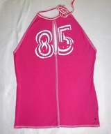 Tommy Hilfiger bluzka lato wiązana na szyi L