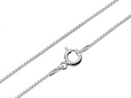 DELIKATNY ŁAŃCUSZEK SREBRNY KOSTKA WENECJANA DŁUGOŚĆ 60cm SREBRO 925