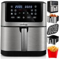 Frytkownica beztłuszczowa Lehmann Fresco LHODF-1880 1800W 8l srebrno-szara