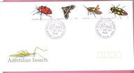 Australia 1991 FDC , owady, ćmy