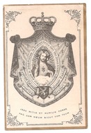 NAJŚWIĘTSZE SERCE JEZUSA - święty obrazek z Belgii.