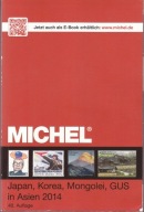 Katalog Michel tom 9.2 (cz. 2) Japan, Korea, Mongolei, GUS in Asien 2014