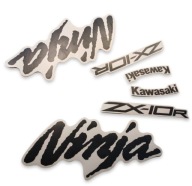 Naklejki Zestaw dla Kawasaki Ninja ZX10R 2025 Black Edition Okleiny Nalepki