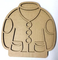 WYSYPYWANKA KARTONOWA SENSORYCZNA „Sweter dziadka” – 22 × 21 cm