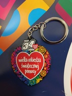 Z motywem WOŚP breloczek