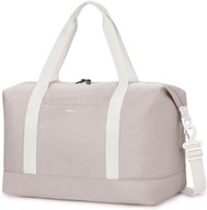 TORBA KABINOWA WODOODPORNA Z KOSMETYCZKĄ 40x25x20 20L BEŻOWA