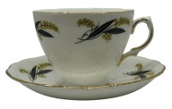 ROYAL VALE Angielska porcelanowa Filiżanka ze spodkiem