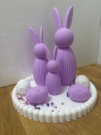 Zestaw Zajączków + Taca + jajka