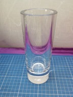 świecznik wazon grube szkło BERREL FRANCE