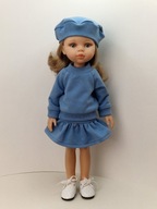 Ubranko komplet zestaw dla lalki Paola Reina 32cm bluza spódnica beret 3w1