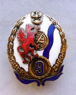 9 PUŁK ZMECHANIZOWANY - STARGARD ... ZŁOTA ... NUMEROWANA