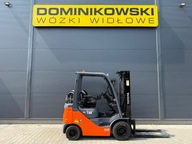 WÓZEK WIDŁOWY TOYOTA 02-8FGF18 2021R. LPG TRIPLEX WYNAJEM SPRZEDAŻ SERWIS