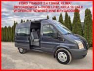 Ford Transit 2.4 120KM Brygadowka Dubel kabina L2H2 6-osob Doka Klima223ty